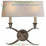 Cross Bouillotte Wide Wall Sconce CHD 1191AN-NP Visual Comfort, настенный светильник