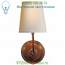 Visual Comfort Vendome Single Wall Sconce TOB 2007AS-NP, настенный светильник