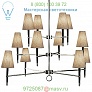 PN674 Robert Abbey Ventana 3-Tiered Chandelier, светильник