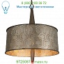 Varaluz 279P03CM Iconic Drum Pendant Light, светильник