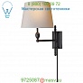 Paulo Pivoting Wall Sconce Visual Comfort TOB 2202BZ-NP, встраиваемый в стену светильник