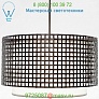 Tweed 48" Drum Pendant Light With Shade CHB0037-24-FB-SH-001-E2 Hammerton Studio, светильник