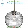 Besa Lighting Wave 10 One Light Pendant 1KX-462702-BR, светильник