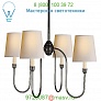 Visual Comfort TOB 5007AS-NP Vendome Chandelier, светильник