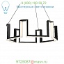 Gotham LED Chandelier PD-60828-BK Modern Forms, светильник