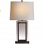 Visual Comfort Crystal Panel Table Lamp(Sheffield Nickel)-OPEN BOX RETURN OB-CHA 8983SN-NP, опенбокс