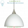 OB-1XT-467907-SN Brella Mini Pendant (White/Satin Nickel) - OPEN BOX RETURN Besa Lighting, опенбокс