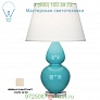 Robert Abbey Double Gourd Lucite Table Lamp - Large (Egg Blue/Pearl) - OPEN BOX RETURN OB-A741X