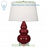 EG33X Robert Abbey Small Triple Gourd Table Lamp, настольная лампа