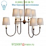 Vendome Large Chandelier TOB 5008AS-NP Visual Comfort, светильник