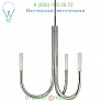 Rousseau LED Chandelier KW 5580AB-SG Visual Comfort, светильник