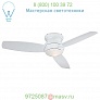 F593L-PW Minka Aire Fans Concept Traditional Outdoor Flush Mount Ceiling Fan, светильник