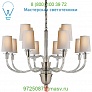 Vivian Two-Tier Chandelier Visual Comfort TOB 5033HAB-NP, светильник