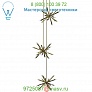 STB-T29-BB Starburst Triple LED Multi-Light Pendant Light Blackjack Lighting, светильник