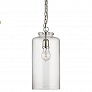 OB-TOB 5226PN/G3-CG Visual Comfort Katie Cylinder Mini Pendant Light (Nickel / Clear Glass)-OPEN