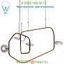 Palindrome 4 Light LED Chandelier Rich Brilliant Willing PD-4-11-J11-DW-120, светильник