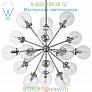 Visual Comfort S 5271HAB/BLK-WG Bistro Medium Round Chandelier, светильник