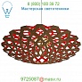 David Trubridge Flax Pendant Light FLX-0800-NAT-RED, светильник