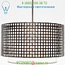 Hammerton Studio Tweed 48" Drum Pendant Light With Shade CHB0037-24-FB-SH-001-E2, светильник