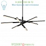 Stacked LED Chandelier Modern Forms PD-50748-BK, светильник