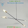 Spark 1-20 LED Pendant Light Modern Verve SPK1-20-BN-WP, светильник