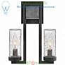 Sawyer Outdoor 2 Light Wall Light Hinkley Lighting 29202SQ, уличный настенный светильник