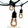 String Lights with S-Shape Lamps 810002 Bulbrite, уличный потолочный светильник