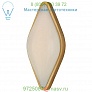 Ezra Diamond LED Bathroom Wall Sconce ARN 2400BZ-WG Visual Comfort, настенный бра