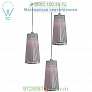 Pablo Designs OB-SOLI CHAN 24/3 SLV Solis 3 Chandelier (Silver/Small) - OPEN BOX RETURN, опенбокс