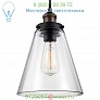 Feiss P1347PAGB/DWZ Baskin Cone Pendant Light, подвесной светильник