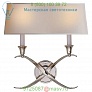 CHD 1191AN-NP Cross Bouillotte Wide Wall Sconce Visual Comfort, настенный светильник