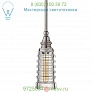 Visual Comfort CHC 5474AN-CG Covington Mini Pendant with Ribbed Glass, светильник