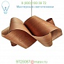 LZF OB-SWRL SP E26 UL 21 Swirl Pendant by (Cherry/Nickel/Small/E26 Bulb) - OPEN BOX, опенбокс