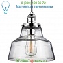  Feiss Baskin Chimney Nickel Pendant Light, светильник