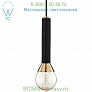 Mitzi - Hudson Valley Lighting Via Mini Pendant Light H169701-PB/BK, подвесной светильник