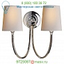 TOB 2126AN-NP Reed Double Wall Sconce Visual Comfort, настенный светильник бра