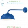 Dome Outdoor Wall Sconce Troy RLM Lighting DM14MBKWT3LC18, уличный настенный светильник