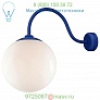 Troy RLM Lighting Globe Wall Sconce GL12MBLU2LL23BLU, настенный светильник