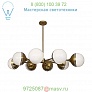 790 Rio Oval 8 Light Chandelier Robert Abbey, светильник