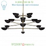 Visual Comfort Graphic Grande 4-Tier Chandelier ARN 5503HAB-BLK, светильник