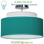  Seascape Lamps Abba Pendant Light (Silk Turquoise/24 inch) - OPEN BOX, светильник