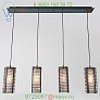 Downtown Mesh Linear Suspension Light Hammerton Studio PLB0020-04-FB-F-C01-E2, светильник