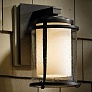 Meridian Small Outdoor Wall Sconce Hubbardton Forge 305615-1005, уличный настенный светильник