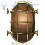 Oval Brass Bulkhead Outdoor Wall Light BT-DP7034/BR Original BTC, уличный настенный светильник