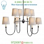 Visual Comfort TOB 5008AS-NP Vendome Large Chandelier, светильник