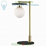 Ellis LED Table Lamp Mitzi - Hudson Valley Lighting HL200201-AGB/BK, настольная лампа