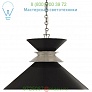 Visual Comfort Alborg Large Stacked Pendant CHC 5245AB-BLK, светильник