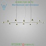 ZANEEN design D5-1027BCH Spider Linear Suspension Light, светильник