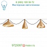  Pablo Designs Swell String 3 Mixed Modular Suspension Light - Brass, светильник