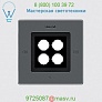 Ego Recessed Square Outdoor LED Floor Light USC-T4002SPW08 Artemide, уличный торшер